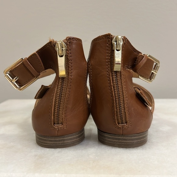 Franco Sarto Leather Sandals - Picture 3 of 5